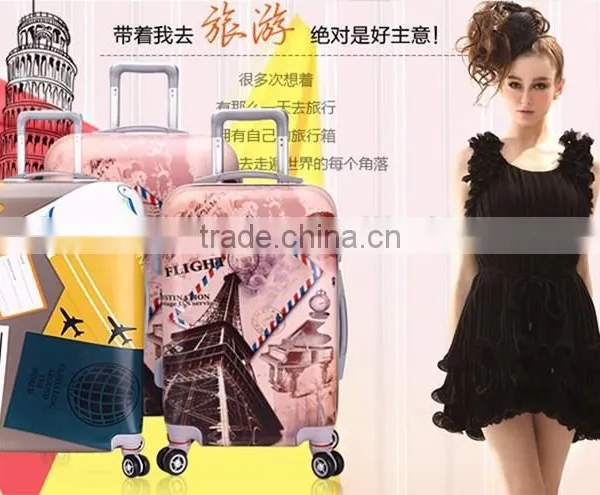 2015 New Products Suitcase Made In China Luggage Rolling Garment Bag photo-5