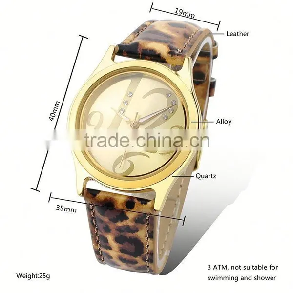 Jewelry Set 2016 Women Brown Leather Shenzhen Watch Factory photo-6