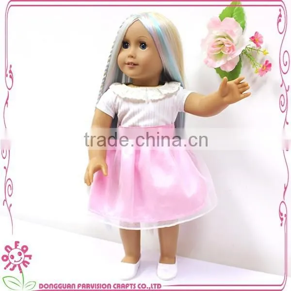 Custom New 18 Inch American Baby Girl Fashionable Cute Doll photo-5