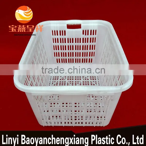 690x500x360mm Plastic Container Basket Box Crate Soft Shell Crab Farm for Transportation photo-3