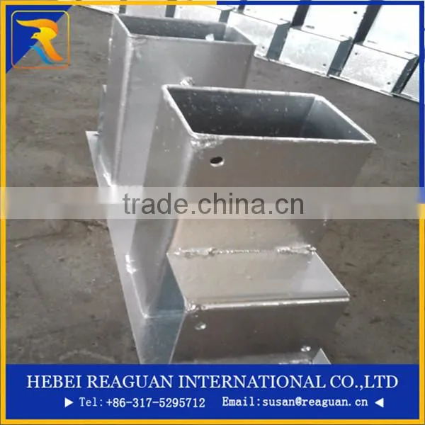 Hot Dip Galvanized Firewood Pole Anchor/Double Plate Pole Anchor photo-2