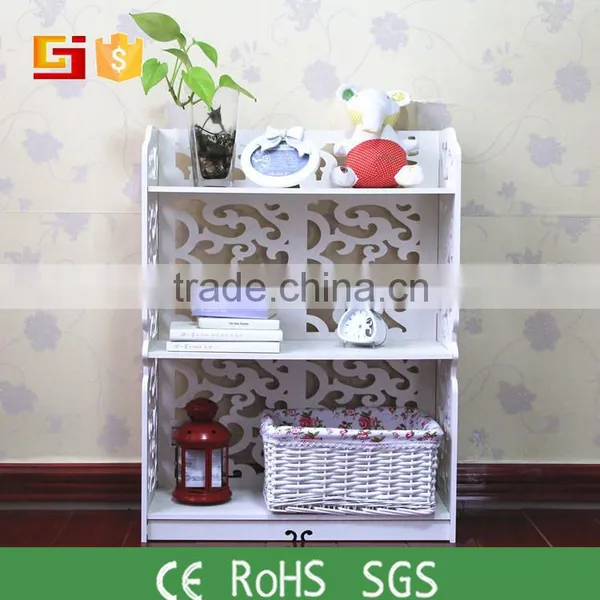 Detachable Plastic Storage Shelf Movable Storage Racks