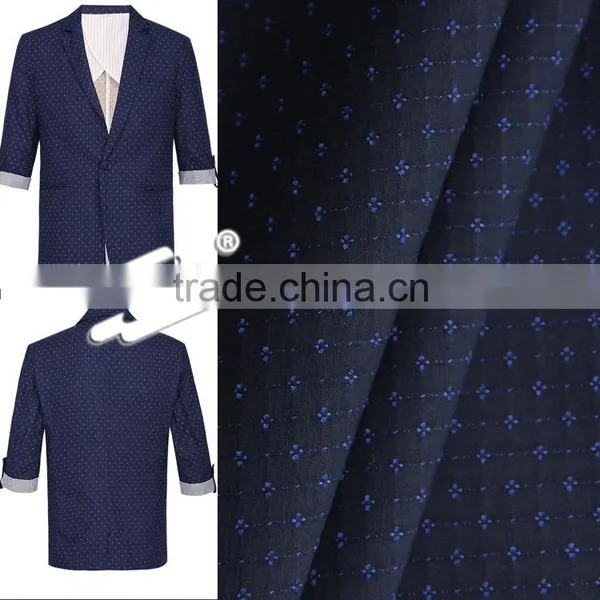 SDL27931 High-quantity T/r Check Textiles Fabric Dobby Fabric photo-2