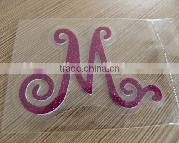 Custom Design Pvc Glitter Sticker,room Decor Promotion Gift Glitter Sticker Sheet photo-3