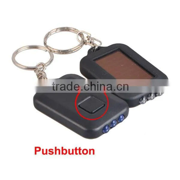 Promotion ABS 3LED Solar Keychain photo-2