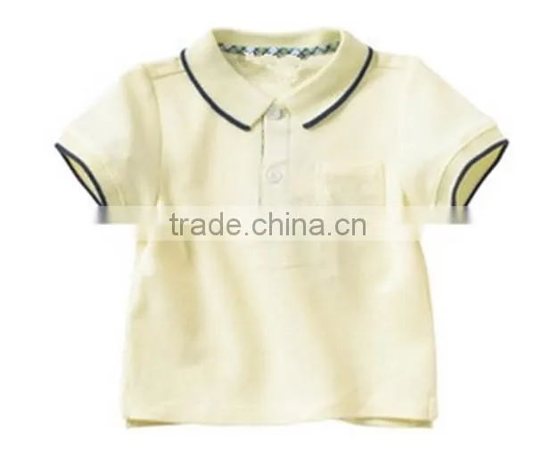 2015 Boys Cotton Poilo Shirts Soft and Moisture Transfer photo-6