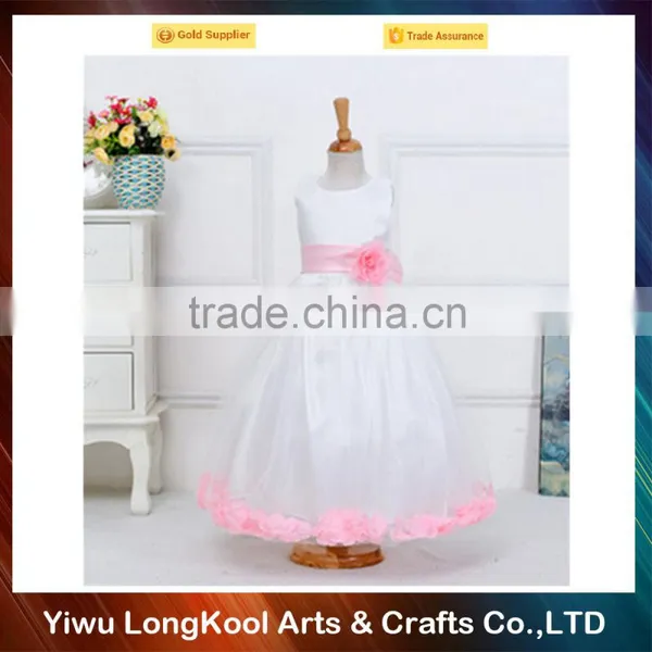 New Arrival Hot Sale Flower Baby Girl Wedding Tutu Dress photo-3