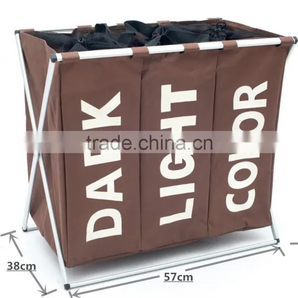 MuJi China Wholesale Waterproof Oxford Cloth Laundry Basket, Dirty Basket,collapsable Basket photo-6