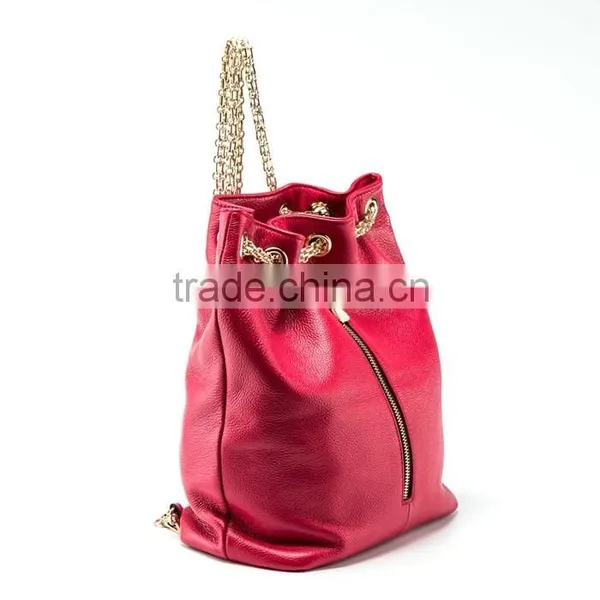Factory Direct Sales 100% Cowhide Women Genuine Leather Backpack Casual photo-3