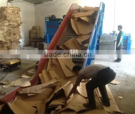 Waste Paper Hydraulic Horizontal Baler photo-4