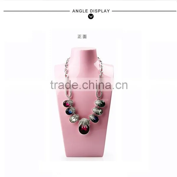 2016 New Resin Paint Like Jewelry Display Props Model Neck Neck Mode Display Shelf RX004 photo-3