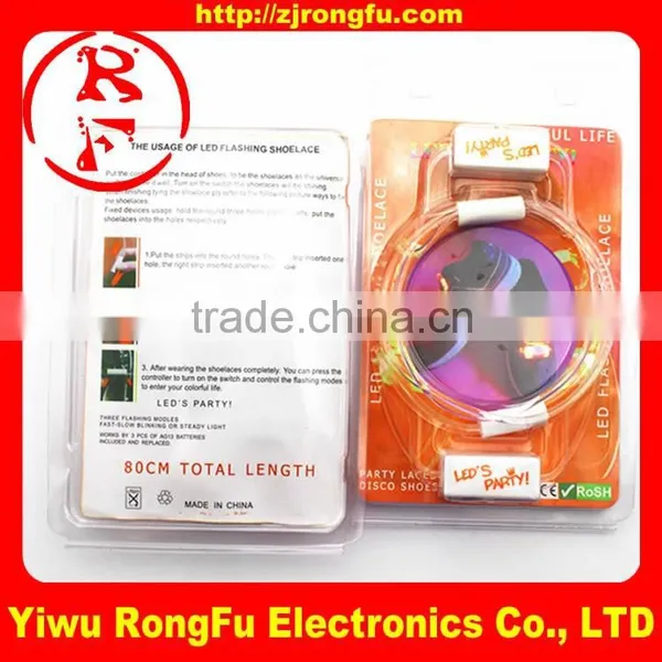 Party Decoration Light up Led Shoelace Led Shoelace Charm photo-4