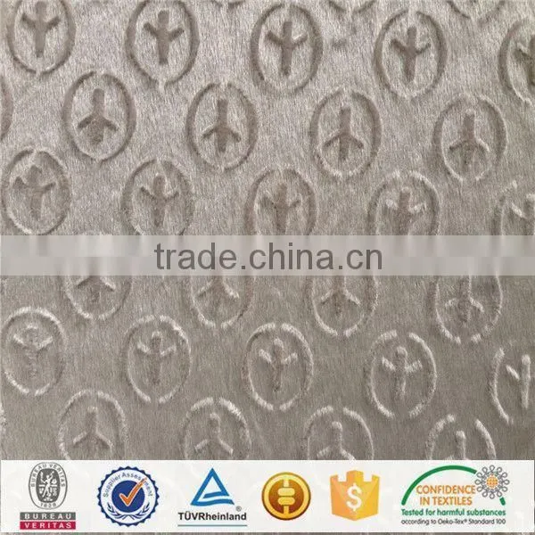Cutted Velboa Fabric With Pattern Edge photo-4
