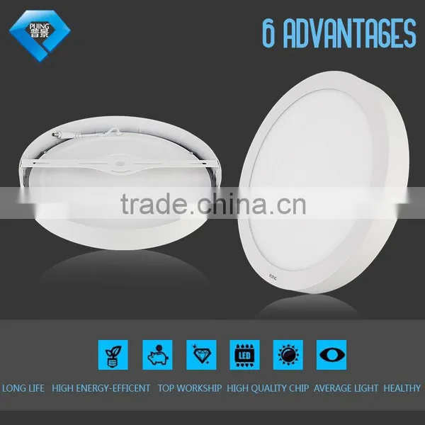 Aluminum+acrylic Ceiling Light 12w Led Surface Mounted Panel Light photo-4