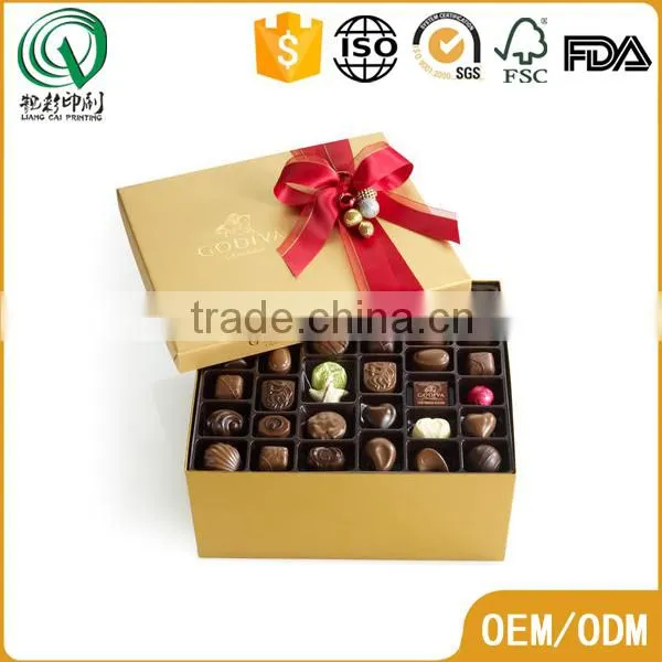 Print Personal Logo Small Chocolate Packaging Box Gift Packaging Box for Wedding Gift Packaging Supplier's Choice photo-3