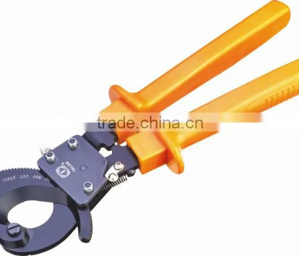 12.2" ratchet cable cutter wire cutter cable cutting tool with low hand force