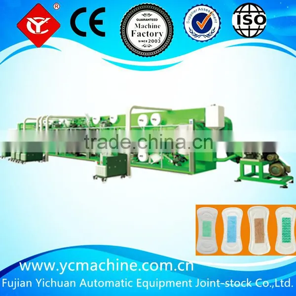 YC-HD1200-SV Full-servo High-speed Panty shield machine