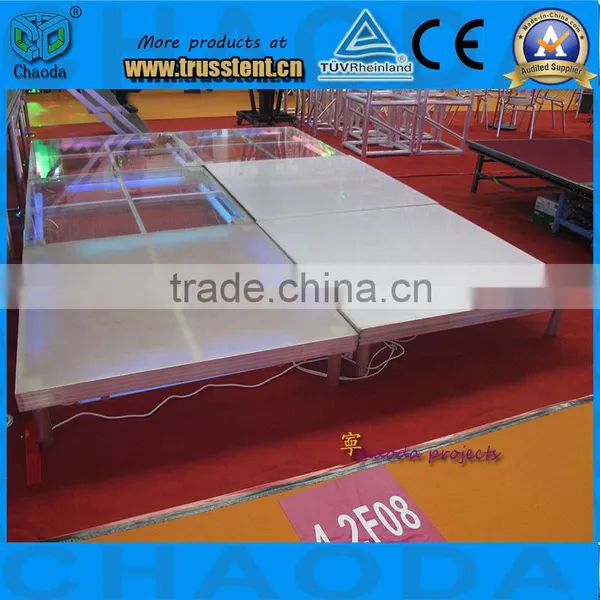Transparent Clear Acrylic Fiberglass Stage photo-6