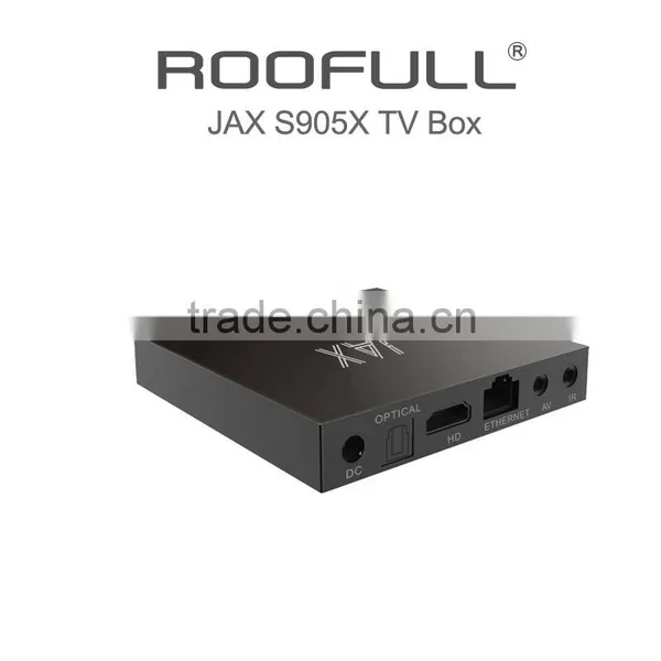 2016 Newest Item JAX, Quad Core Amlogic S905x CPU Penta-core GPU 1GB RAM 8GB EMMC ROM Android 6.0 Ott tv Box photo-2