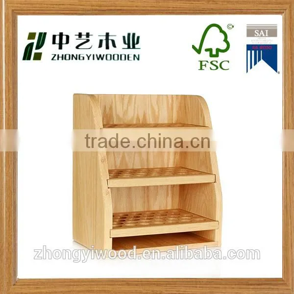 Trade Assurance Chic Wood Wine Rack Natural Wood Rack photo-5