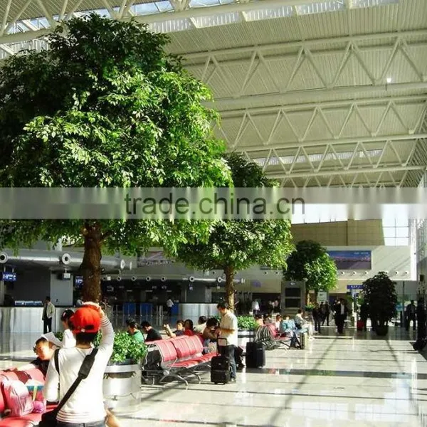 High Simulation Artificial Big Palm Tree For Airport Project Decoration photo-4