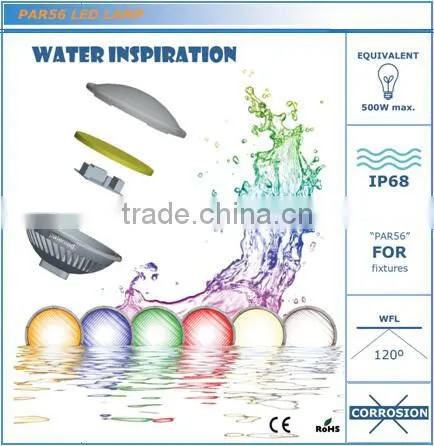 par 56 led conversion kit 22W 36W 54W led par56 GX16D par 56 aluminum sylvania par 56 300w/12v led replacement light, no flicker