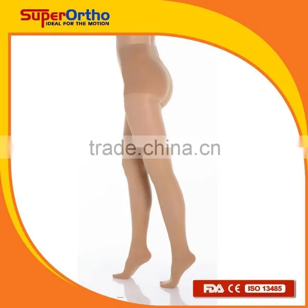 A6-008 Ultra Comfort Thigh High Open Medical Compression Stocking photo-6