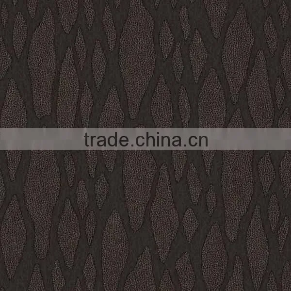Hot Sale Guangzhou Myhome BFF58305 PVC Wallpaper 280g, Snake Texture Wall Paper