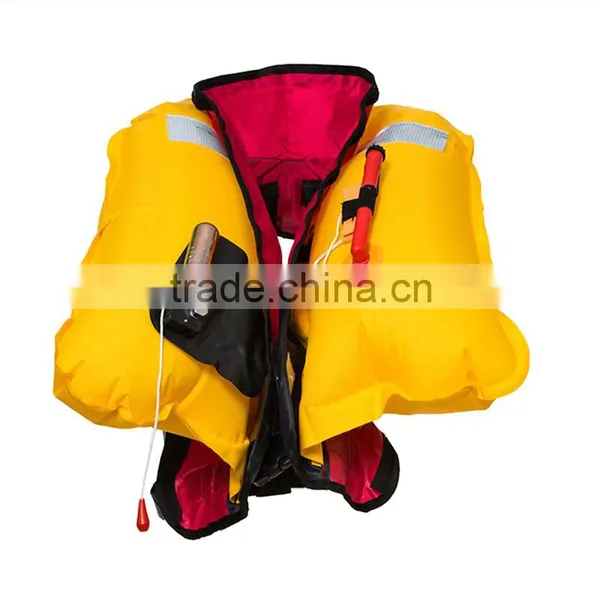 CE Approved Manual Neck Inflatable Lifejacket Swim Vest 150N photo-5