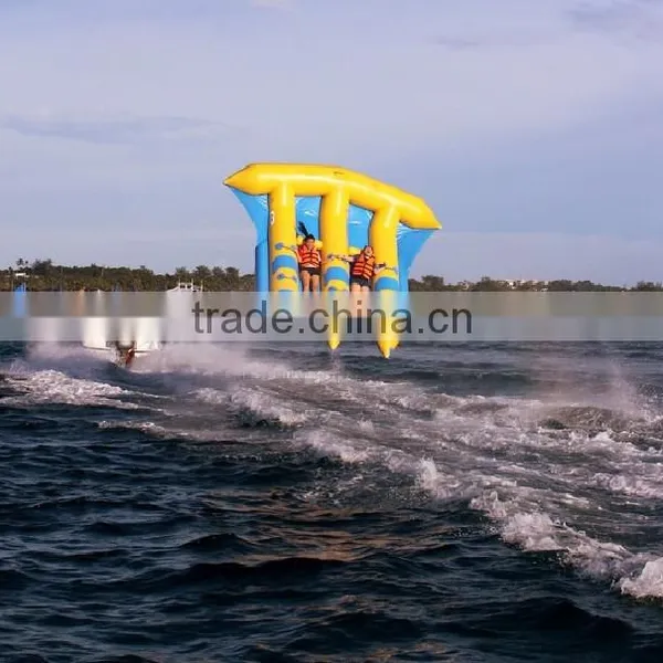 2016 Funny Commercial Inflatable Water Toys, Inflatable Fly Fish,Flying Fish Boat photo-5