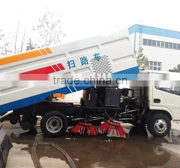 High Performance 4x2 Dongfeng 4m3 Road Sweeper Truck photo-5
