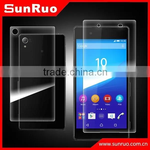 9H Scratch Proof Phone Screen Protector for Sony Xperia Z4, for Sony Xperia z4 Front and Back Tempered Glass photo-3
