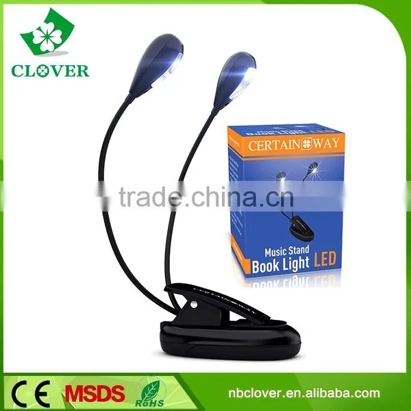2 LED 98g With Clip Plastic Led Gooseneck Reading Light photo-5