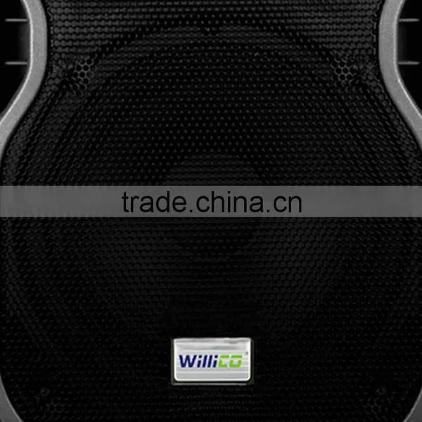 15ch Hight Power Plastic Portable Trolley Speaker With USB SD Remote photo-3
