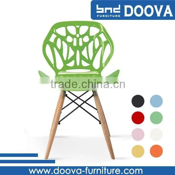 Modern Armless White Dining Plastic Chair Price photo-5