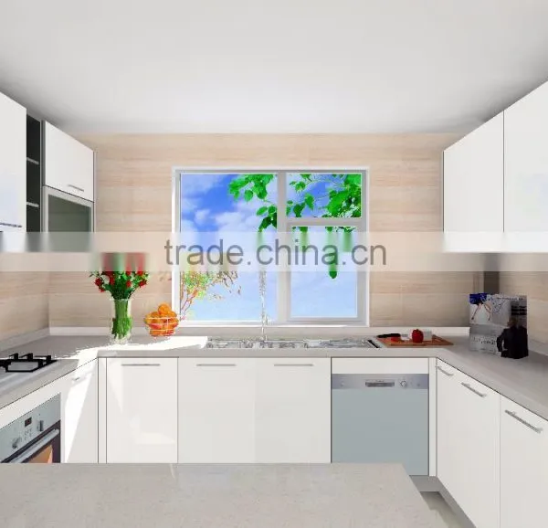 Eco-friendly Lacquer Modular Kitchen Designs photo-2