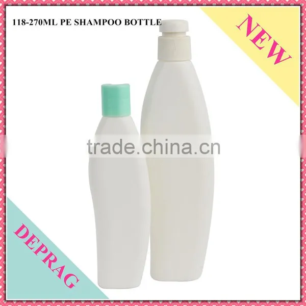 270ml PE Shampoo Bottle With Flip Cap,118ml Hdpe Shampoo Bottle,270ml Baby Hair Care,118ml Laundry Detergent Bottles