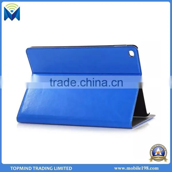 High Quality Leather Flip Cover Case for IPad Air 2 With Card Slot photo-3