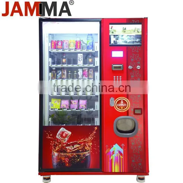Combo Vending Machine With Bright LED /water Vending Machine With All Metal Cabinet Indoor Playground 24 Hours Service photo-6