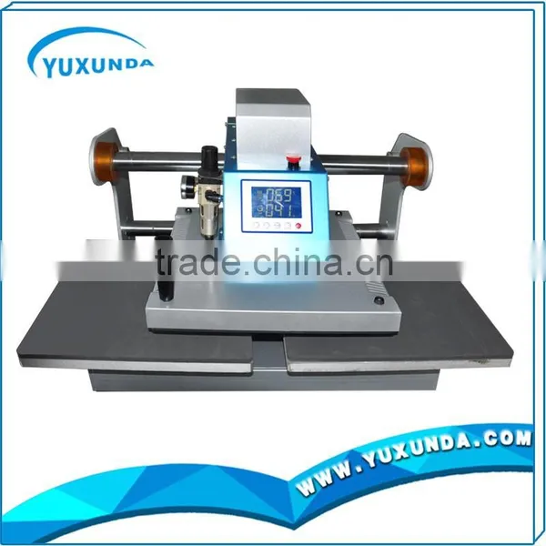 Yuxunda YXDZZS405 40*50cm Pneunatic Heat Press Machine Double Stations Heat Transfer Machine t Shirt Printing Machine