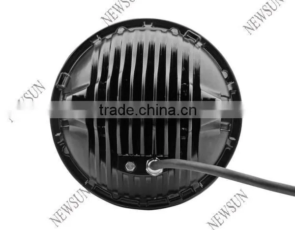 7'' 75W High Low Beam Driving Light DRL Front Light 7inch LED Headlight for Jeep Wrangler photo-5