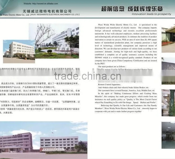 JDD-1000-1P Automatic Door Motor photo-4