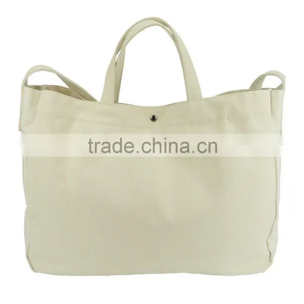 Ningbo Ronhon Premium Gift Bags Canvas Shoulder Messenger Large Size Shopping Bag photo-5