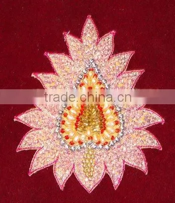 Hand Embroidered Fashion Motifs and Patches