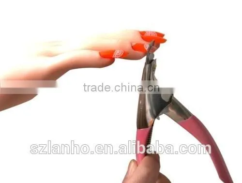 new Artificial False Nails 3 Way Cutter Acrylic Art UV Manicure Tip Toe Edge Clipper engraved nail clipp electric nail clipper