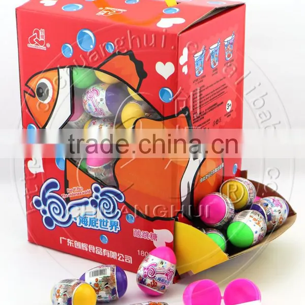 Eggs Candy With Water Growing Toy / Tattoo Popping Candy Egg Toy photo-2