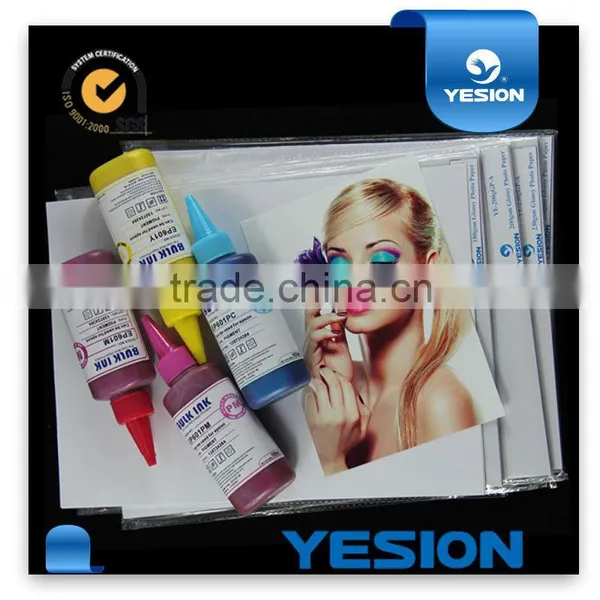 Shanghai Yesion 120gsm Cheap Glossy Double Sided Paper photo-4