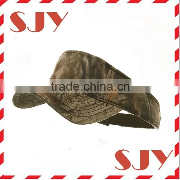 Custom Embroidery Thread Funny Soccer Sun Visor Hats