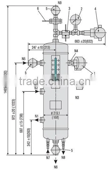6 US Gallon API 682 Plan 52 Plan 53A Mechanical Seal Support System photo-2