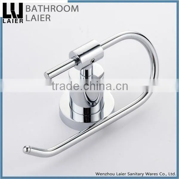 Customized Popular Unique Design Zinc Alloy Chrome Finishing Bathroom Sanitary Items Wall Mounted Toilet Paper Holder photo-5